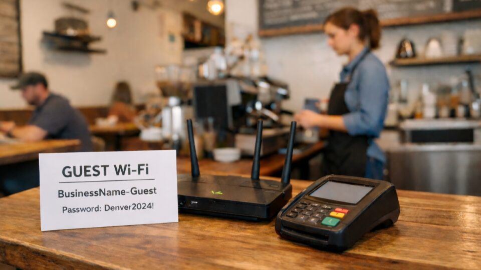 Coffee shop wifi